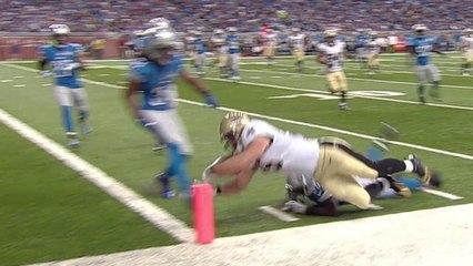 Brees 13-yard touchdown pass to Johnson