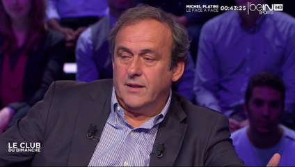 Michel Platini dans le Club du Dimanche : "Le ballon d'or devrait être un joueur qui a brillé à la Coupe du Monde"