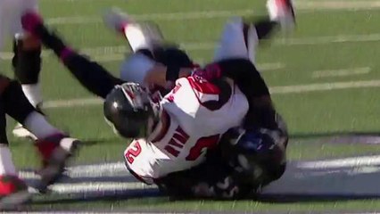 Ryan sacked by Suggs for a safety