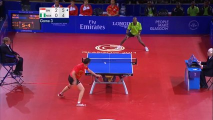 Tennis de table  -  un record de 41 échanges