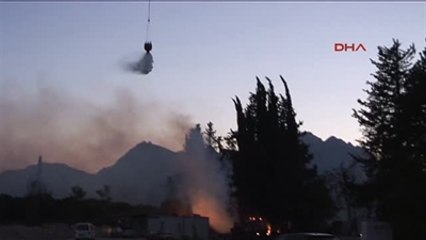 Konyaaltı'nda Sazlık Alanda Yangın Haberin Ek