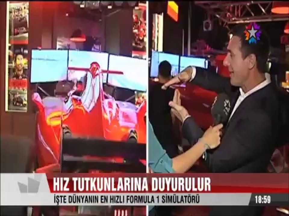 Hız tutkunlarına duyurulur işte dünyanın en hızlı Formula 1 simülatörü