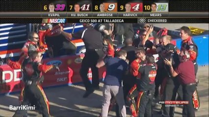 Awesome Finish NSCS 2014 Geico 500 | Talladega