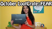 Loot Crate Unboxing - FEAR! (October 2014)