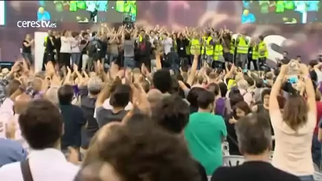 Asambla Podemos; Pablo Iglesias: Soy un militante, no un macho alfa