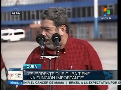 Ralph Gonsalves reconoce papel de Cuba en AL y el mundo