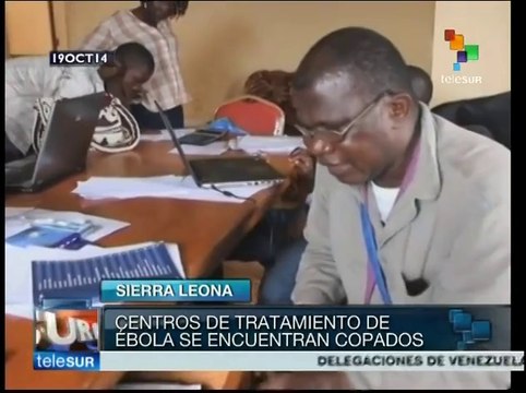 Hospitales en Sierra Leona están saturados por pacientes con ébola
