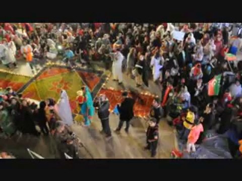 Minority Day Celebrations at PTI Azadi Dharna it was 67th Day of the Dharna the longest ever peaceful Dharna in the world ever