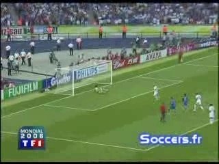 Zinedine Zidane Panenka contre l'italie