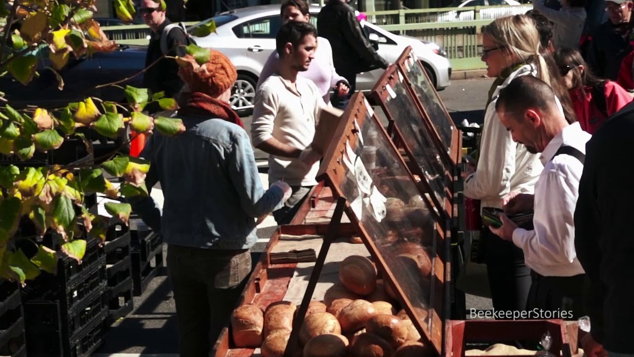Farmers Market, Dupont Circle, Washington DC, USA. Sony RX100M3 XVAC slow motion.