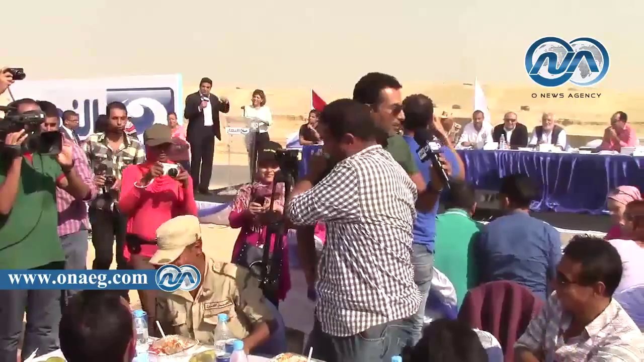 بالفيديو.. عمرو سعد لعمال قناة السويس : الجيش ي...