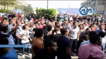 بالفيديو.. طلاب الإخوان يهتفون للمعزول بالأغاني والطبول داخل جامعة القاهرة