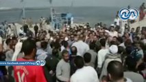 بالفيديو.. محافظ المنيا يتفقد موقع حادث معدية سمالوط ويعزي أسر الضحايا‎