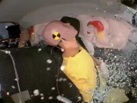 Mazda 2 Yandan Otomobille Çarpışma Testi