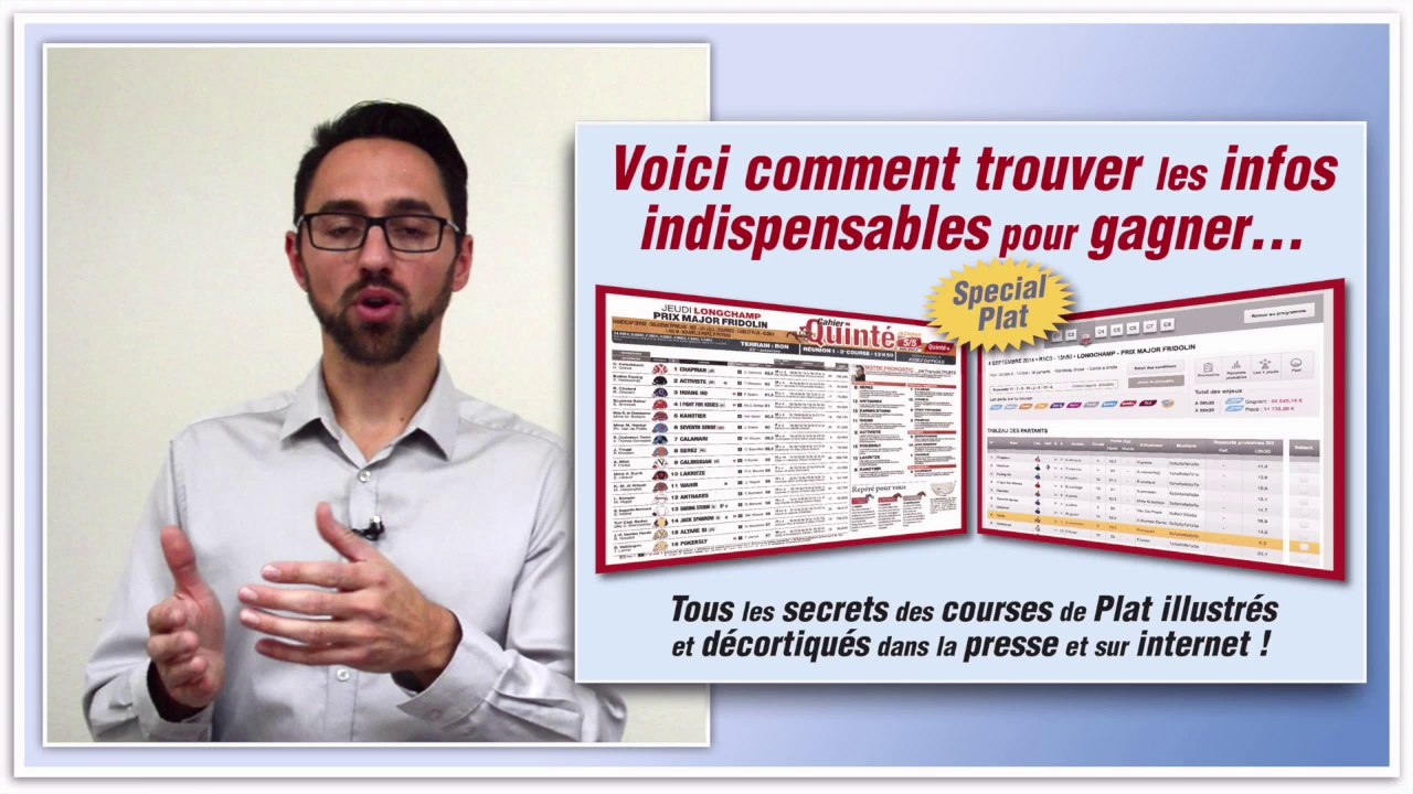 Cours Particulier : Les 7 mécanismes pour gagner dans les courses qui rapportent le plus !