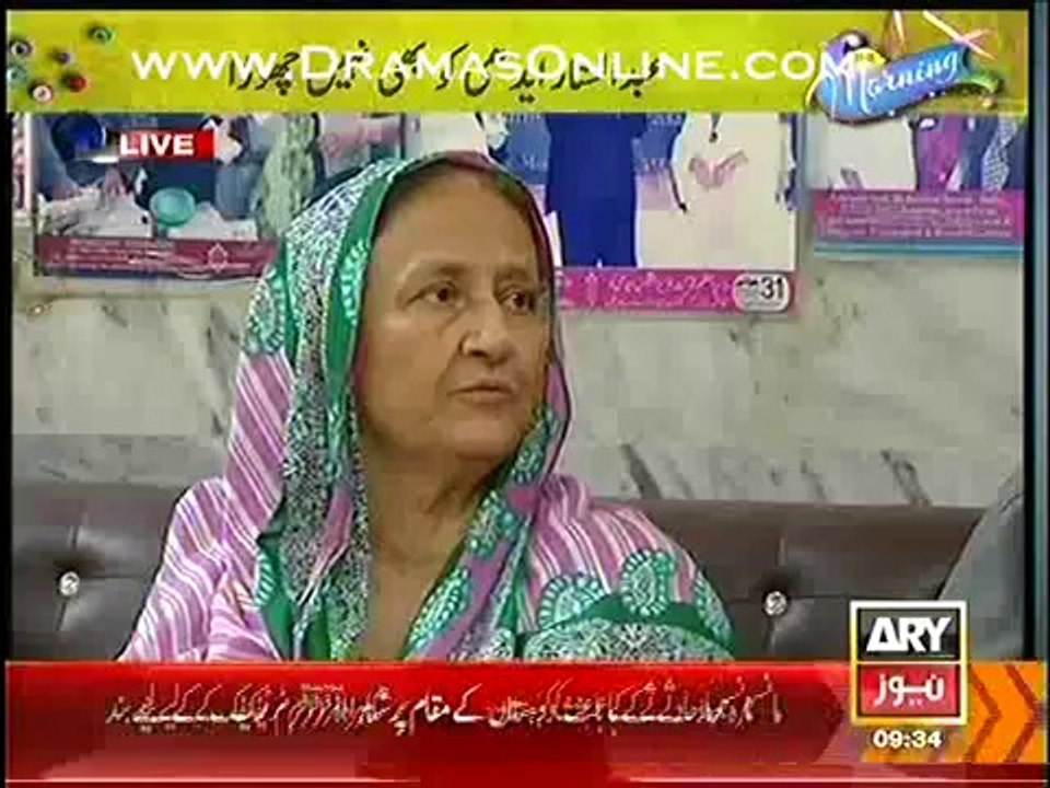 The Morning Show With Sanam Baloch 20th October 2014