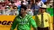 Stumps Broken Into Half Cricket By Waqar Younis Bowling