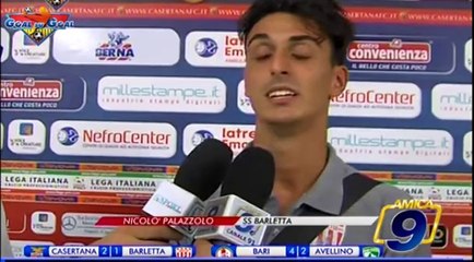 Casertana - Barletta 2-1 | Intervista Nicolo' Palazzolo - SS Barletta