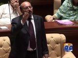 CM Sindh speaks in Sindh Assembly-20 Oct 2014