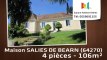 A louer - Maison/villa - SALIES DE BEARN (64270) - 4 pièces - 106m²
