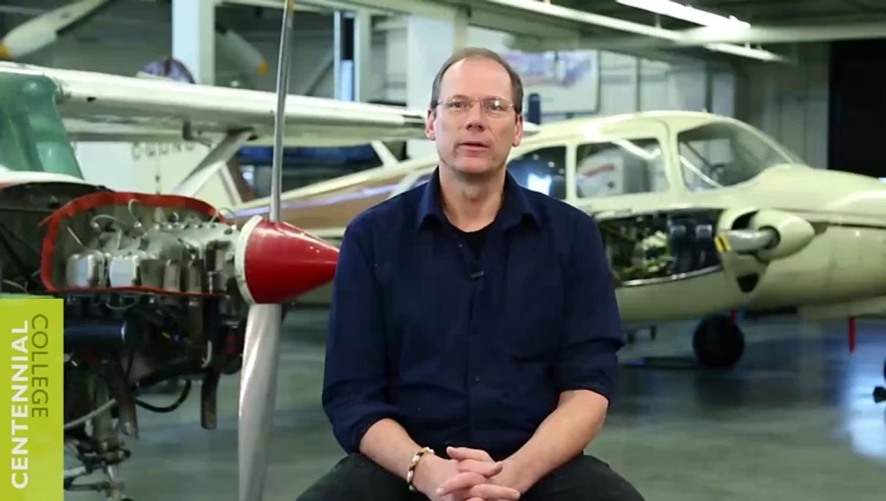 Study Aircraft Maintenance program at Centennial College