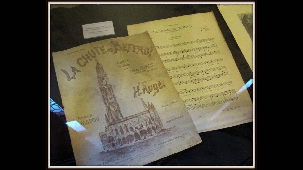 Arras: l'exposition Arras, ville martyre à l'hôtel de ville