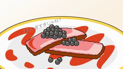ぐでたまショートアニメ 第116話「高級料理」