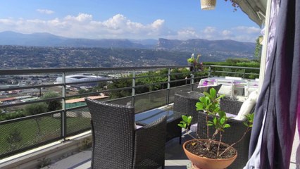 NICE VENTE APPARTEMENT 4 pièces de 86 m²  - Vue Mer - Piscine