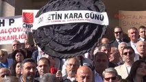 İzmir CHP' Nin Yurt Genelinde Siyah Çelenk Bırakma Eylemleri