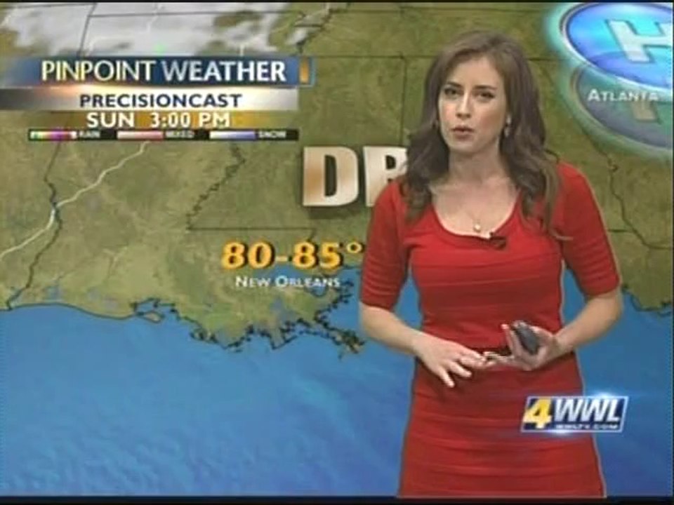 WWL-TV Eyewitness News Weekends - Alexandra Cranford's Debut (10-20-2012)