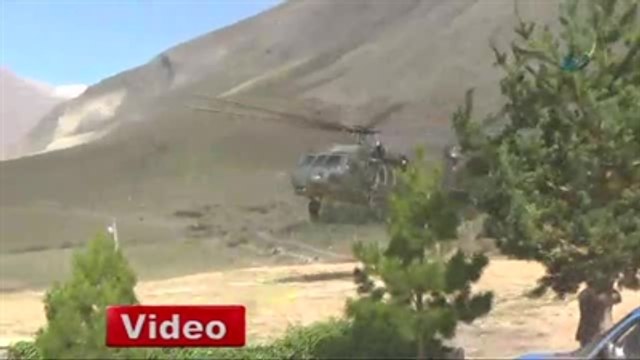 Kaybolan Dağcı Helikopterle Aranıyor