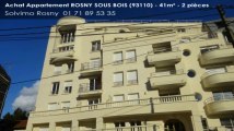 A vendre - appartement - ROSNY SOUS BOIS (93110) - 2 pièces - 41m²