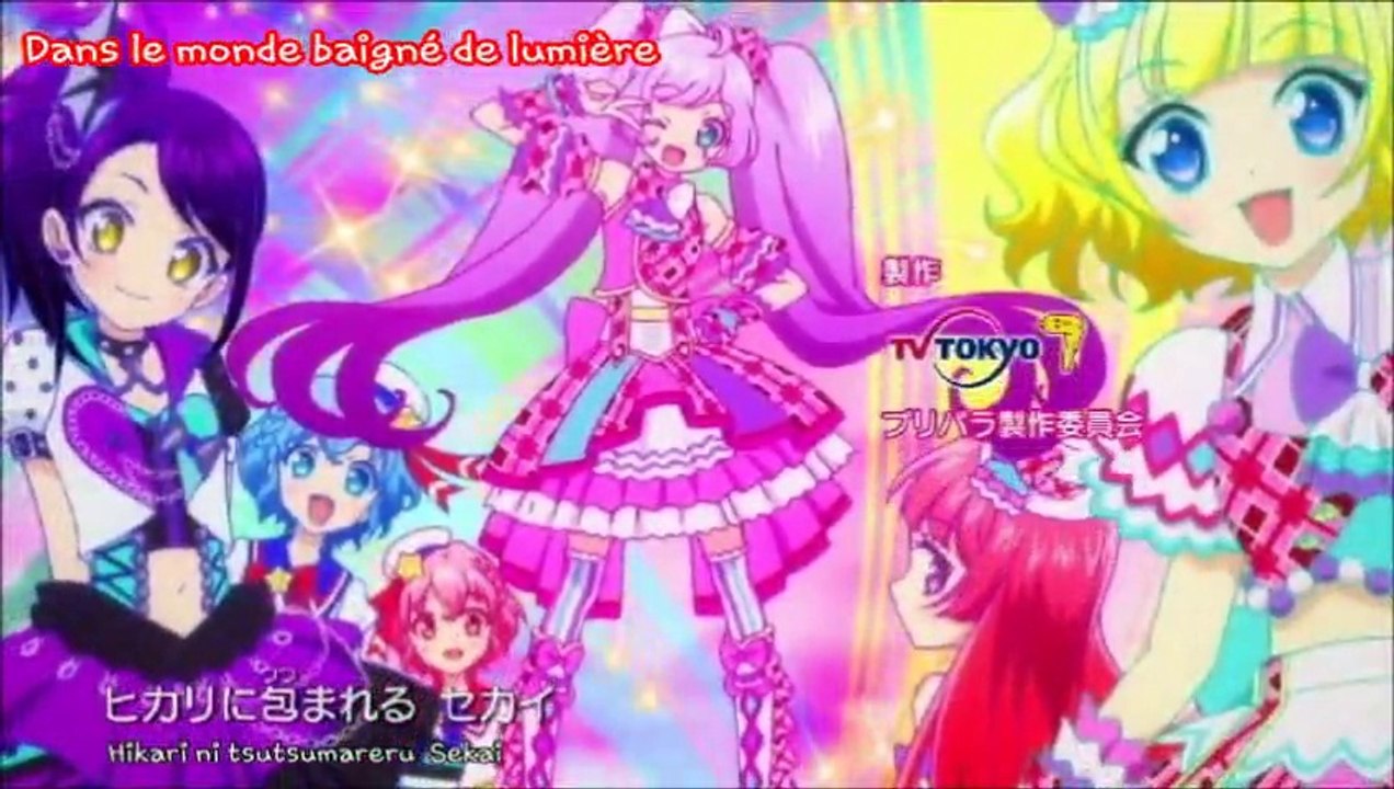 PriPara ED 2 「Kira Kiranuei☆」 French Subtitiles Sous Francais