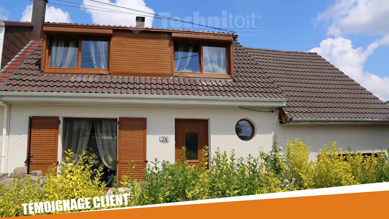 Témoignage Clients Technitoit de Lille  (59) - Rénovation toiture, façade et isolation