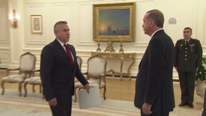 Cumhurbaşkanı Erdoğan, Macaristan Büyükelçisi Kiss'i Kabul Etti