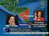 Nicaragua: ofrecen detalles de viviendas y caminos dañados por lluvias
