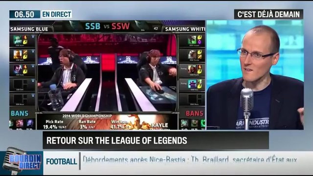 La chronique d'Anthony Morel : Quand la finale des Worlds League of Legends s'invite dans un stade de football - 20/10