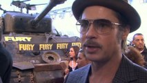 Brad Pitt stars in 'Fury'