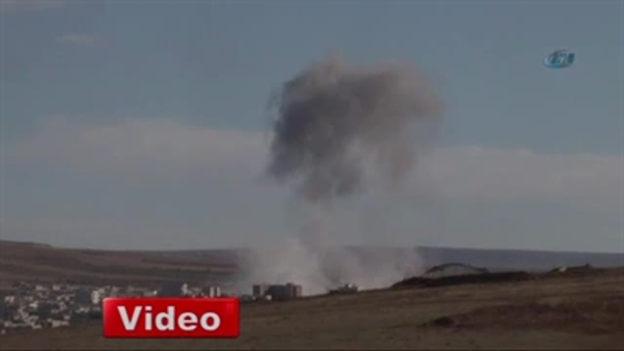 Kobani'de Yoğun Çatışmalar Yaşanıyor