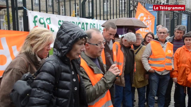 Gad Josselin. Des ex-salariés reçus à la préfecture de Vannes