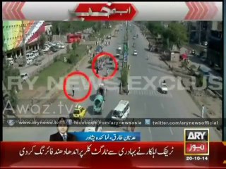 CCTV Footage of a Target Killing Incident