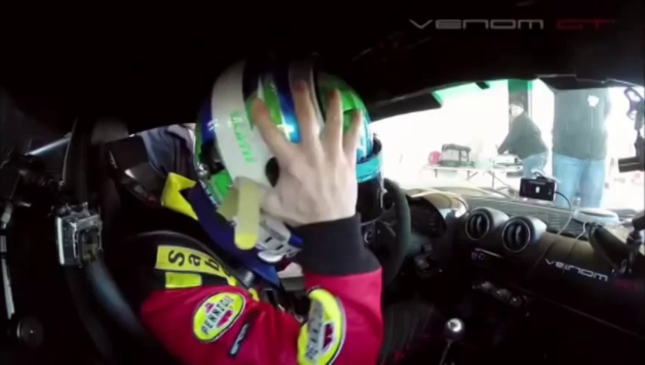 Hennessey Venom GT _ la voiture la plus rapide au monde