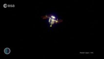 L'ISS filmée depuis la Terre