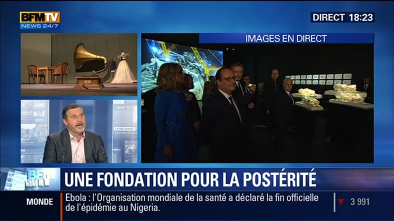 BFM Story: Fondation Louis Vuitton: le cadeau de Bernard Arnault à la France  - 20/10