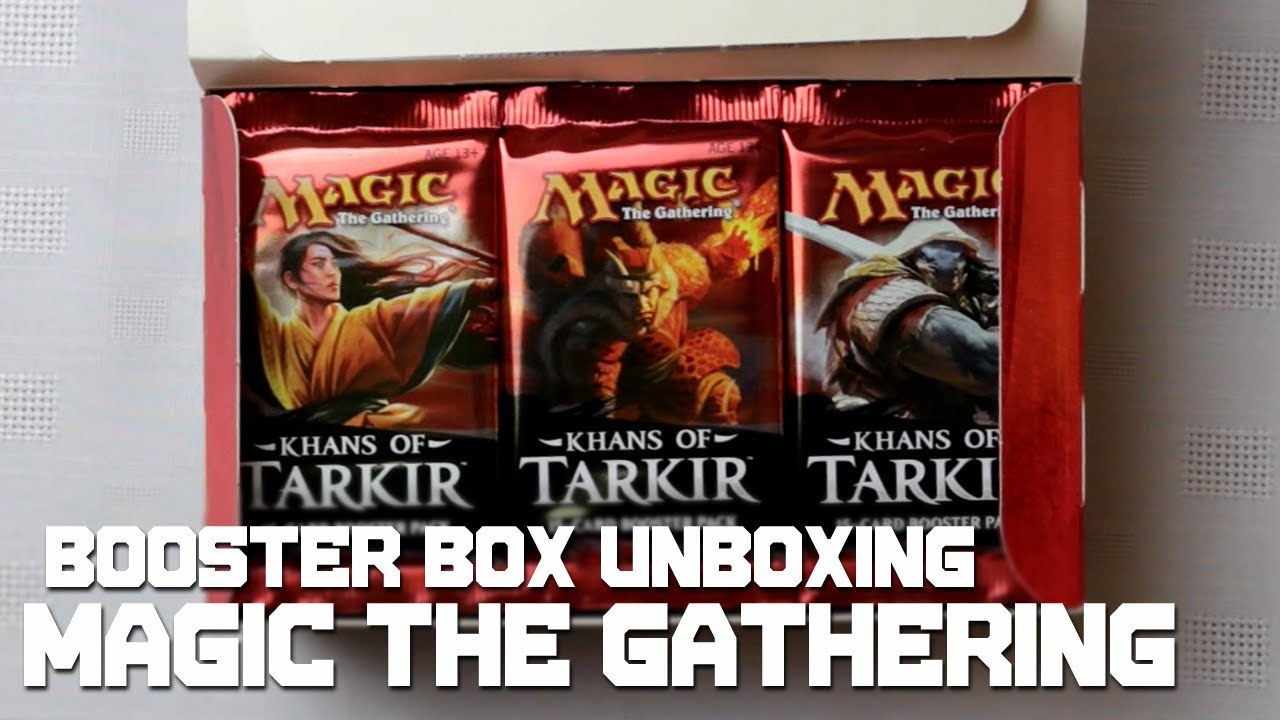 Khans of Tarkir Booster Box Unboxing! :: Magic The Gathering [Part 1/3]