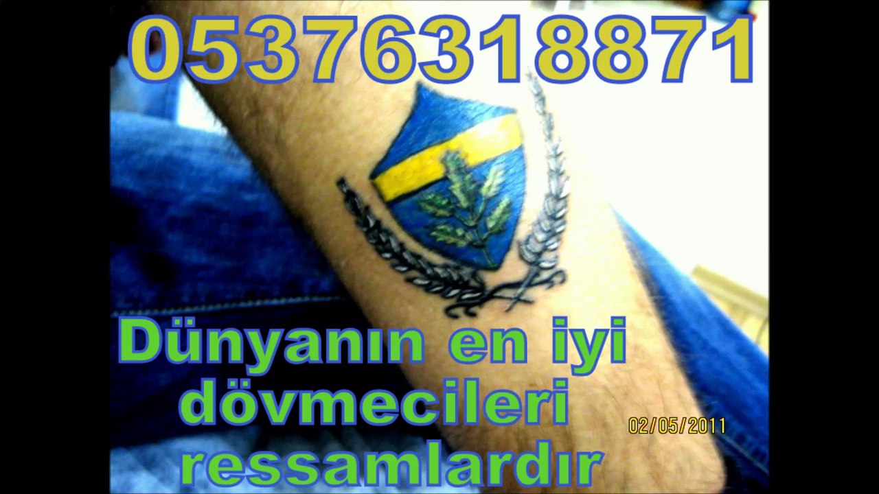 Bayanlara Dövme yapılışı video canlı çekim