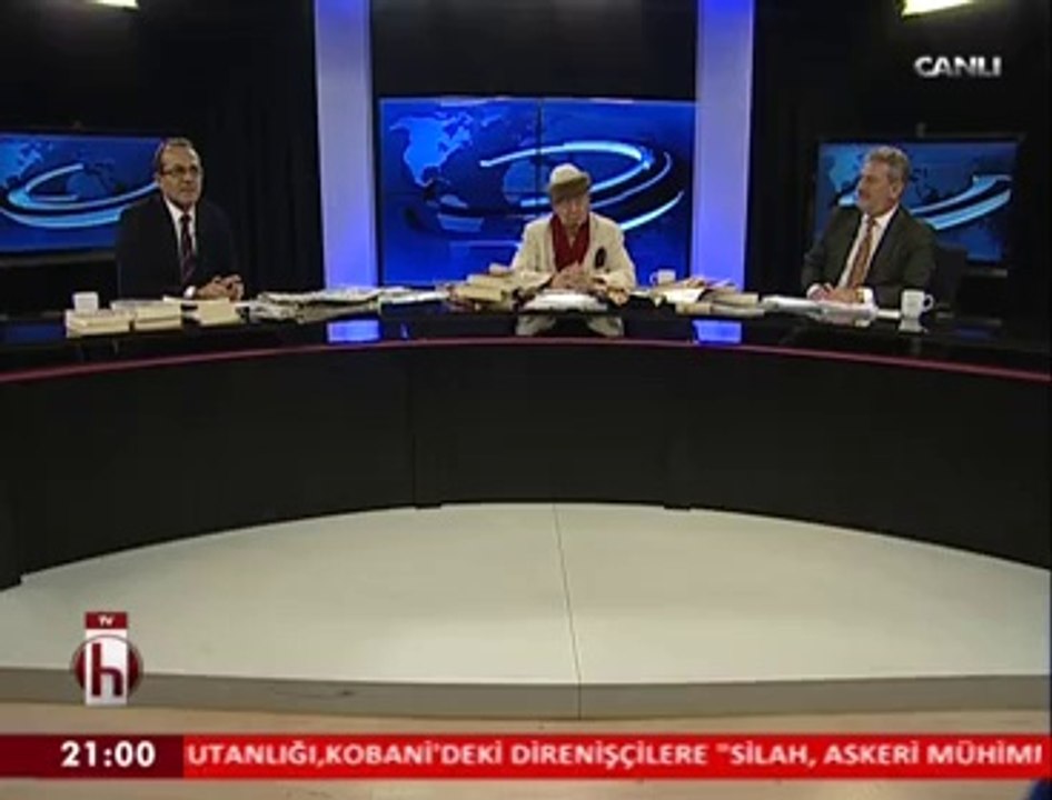şaban sevinç ile Basın Koridoru konuklar Yalçın Küçük Haluk Pekşen ➀ 21 Ekim 2014