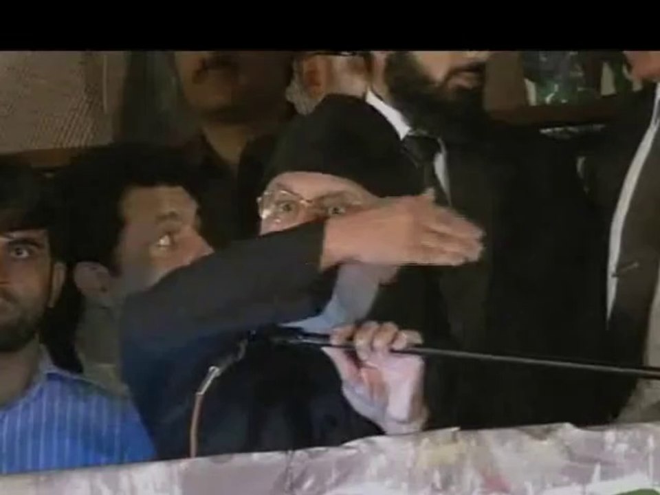 Qadri winds up sit - in Islamabad 21 Oct, 2014