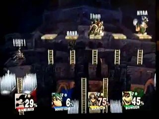 2012 Super Smash Bros. Brawl Fight 4 - The New Boardgame: Spikes and Ladders