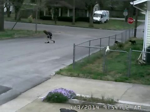 Un livreur pas très malin..